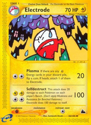 Electrode (SK-036) (Reverse Holofoil)