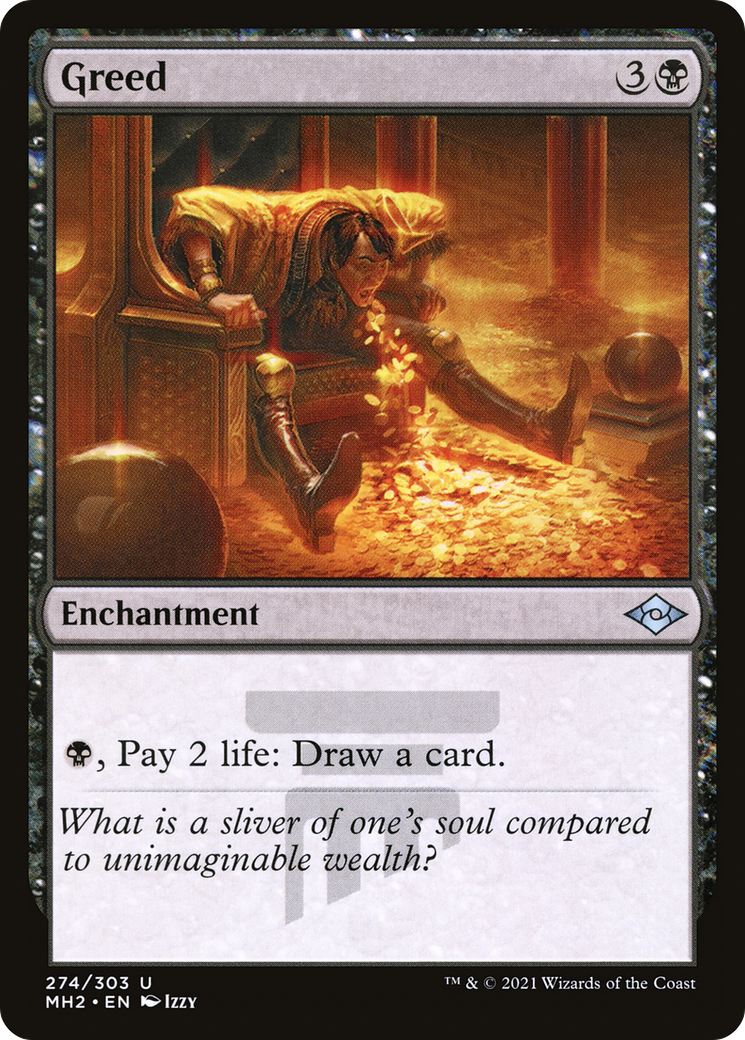 Greed (MH2-274) (Foil)