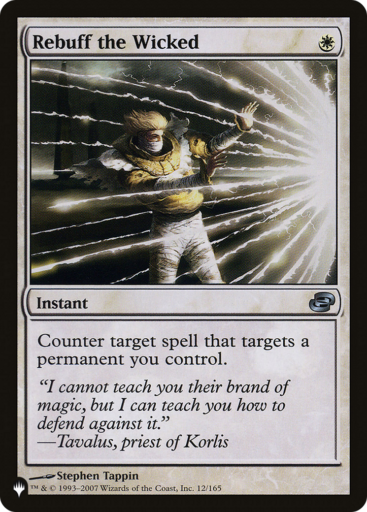 Rebuff the Wicked (LIST-PLC-12)