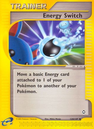 Energy Switch (AQ-120) (Reverse Holofoil)