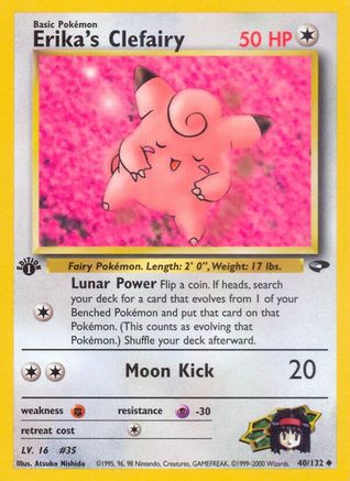 Erika's Clefairy (G2-040) (1st Edition)