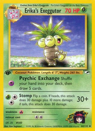 Erika's Exeggutor (G1-044) (Unlimited)