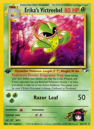 Erika's Victreebel (G1-026) (Unlimited)