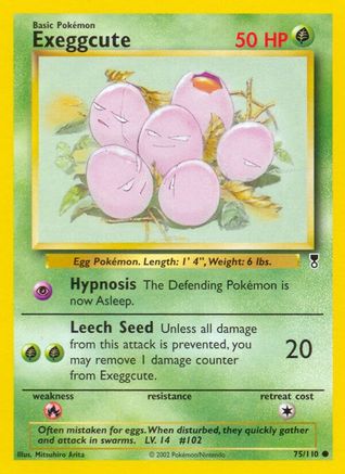 Exeggcute (LC-075) (Reverse Holofoil)