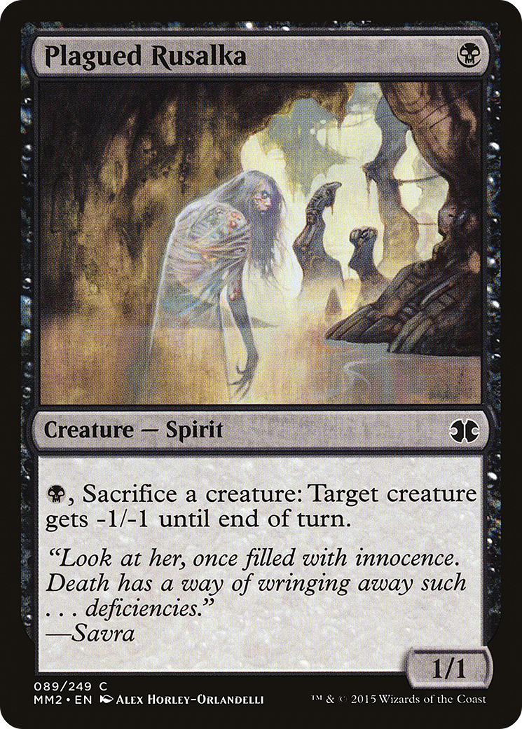 Plagued Rusalka (MM2-089) (Foil)