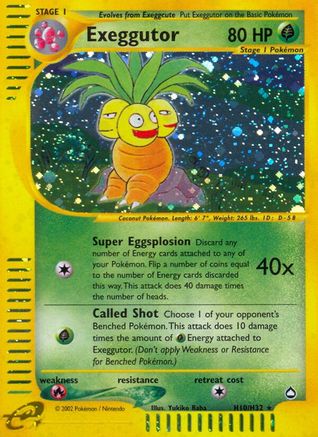 Exeggutor (H10) (AQ-H10) (Holofoil)