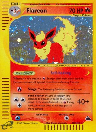 Flareon (H7) (SK-H7) (Holofoil)