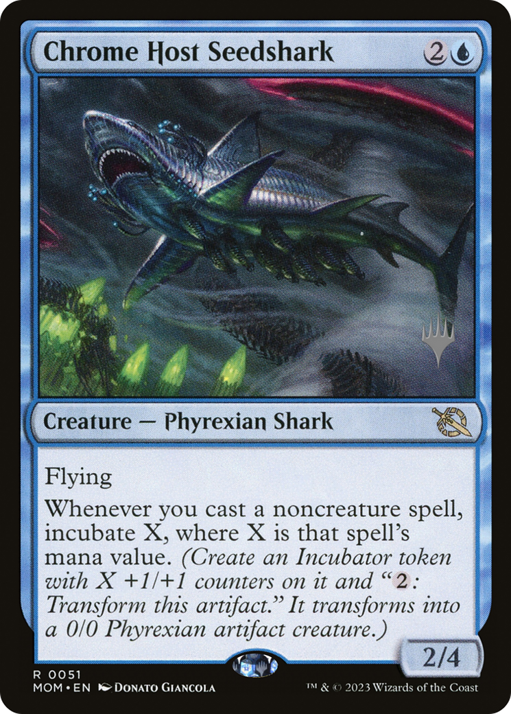 Chrome Host Seedshark (PPMOM-51P) (Foil)