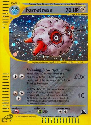 Forretress (H8) (SK-H8) (Holofoil)
