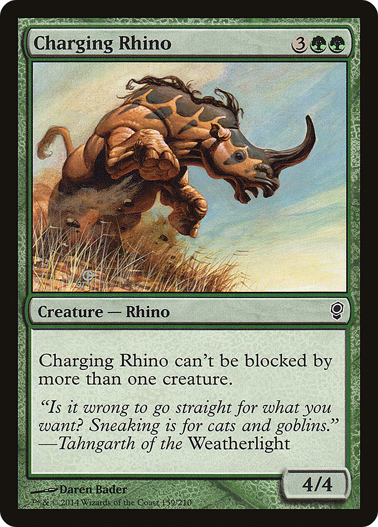 Charging Rhino (CNS-159) (Foil)