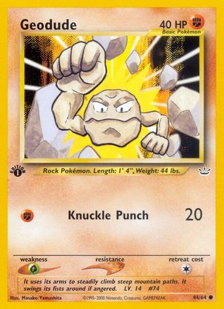 Geodude (N3-044) (Unlimited)