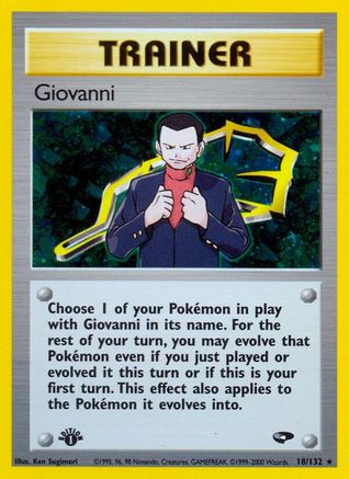 Giovanni (18) (G2-018) (Unlimited Holofoil)