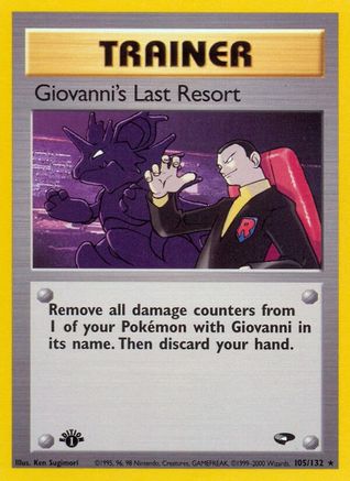 Giovanni's Last Resort (G2-105) (1st Edition)