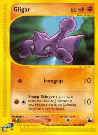 Gligar (SK-059) (Reverse Holofoil)