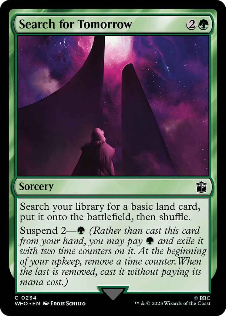 Search for Tomorrow (WHO-234) (Foil)