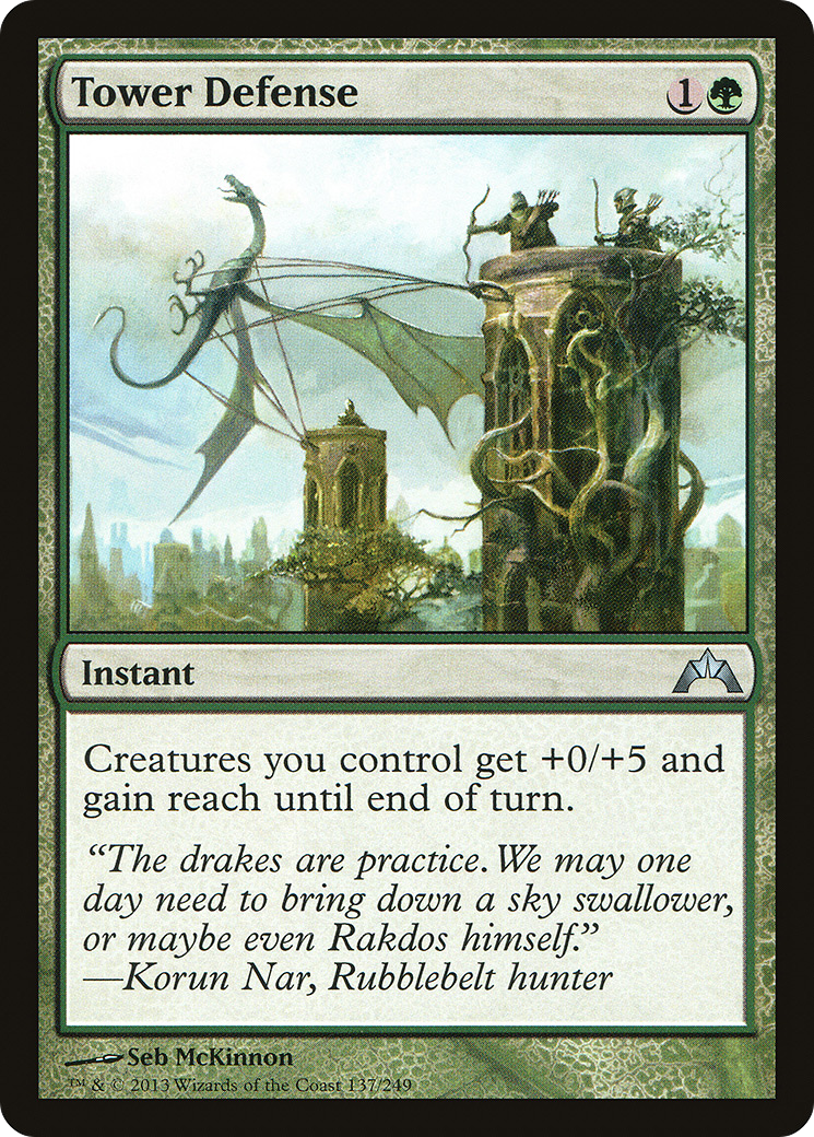 Tower Defense (GTC-137) (Foil)