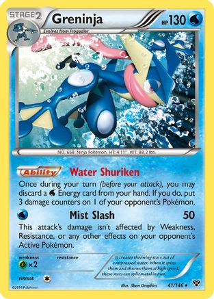 Greninja (XY-041) (Reverse Holofoil)