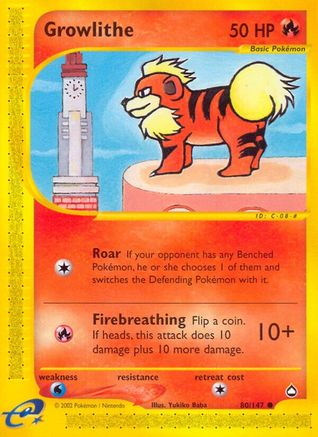 Growlithe (80) (AQ-080)