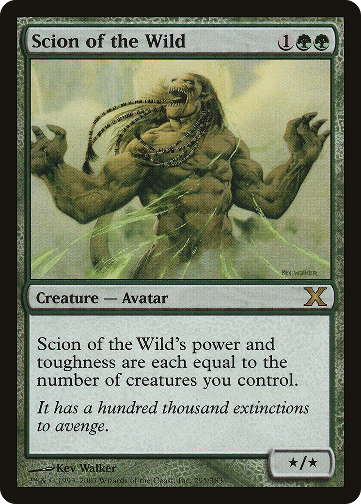 Scion of the Wild (10E-295) (Foil)