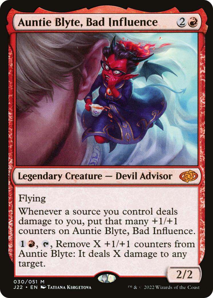 Auntie Blyte, Bad Influence (J22-030)