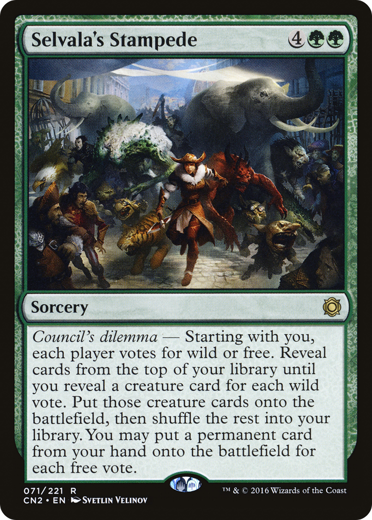 Selvala's Stampede (CN2-071) (Foil)