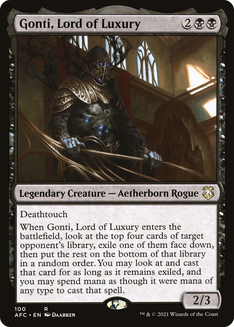 Gonti, Lord of Luxury (AFC-100)