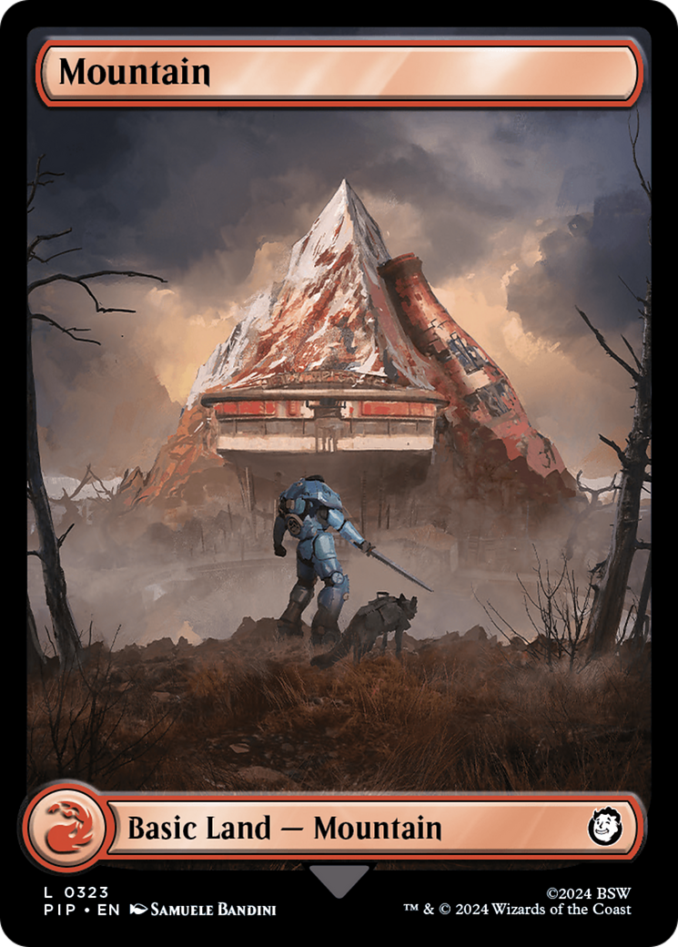 Mountain (PIP-323) (Full Art) (Foil)