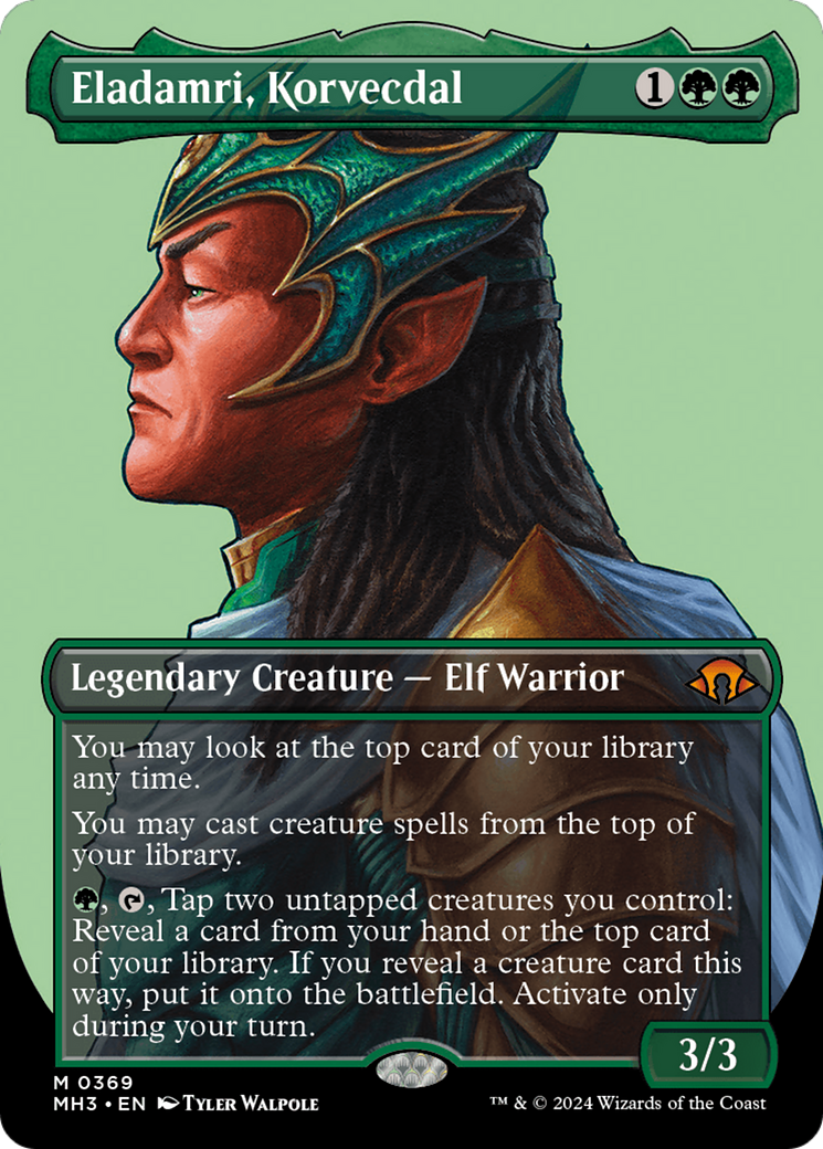 Eladamri, Korvecdal (MH3-369) (Borderless) (Foil)