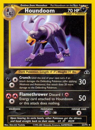 Houndoom (23) (N2-023) (Unlimited)