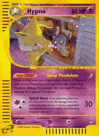 Hypno (H12) (AQ-H12) (Holofoil)