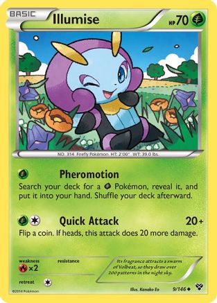 Illumise (XY-) (Reverse Holofoil)