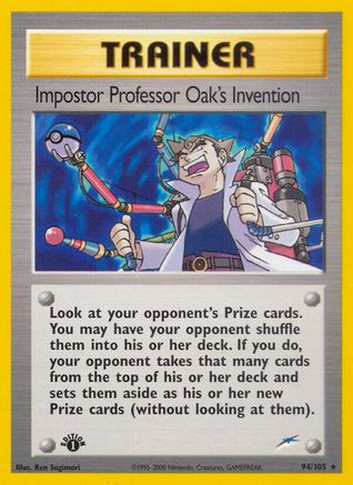 Impostor Professor Oak's Invention (N4-094) (1st Edition)