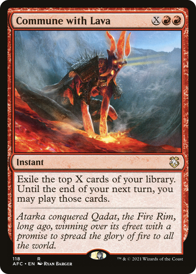 Commune with Lava (AFC-118)
