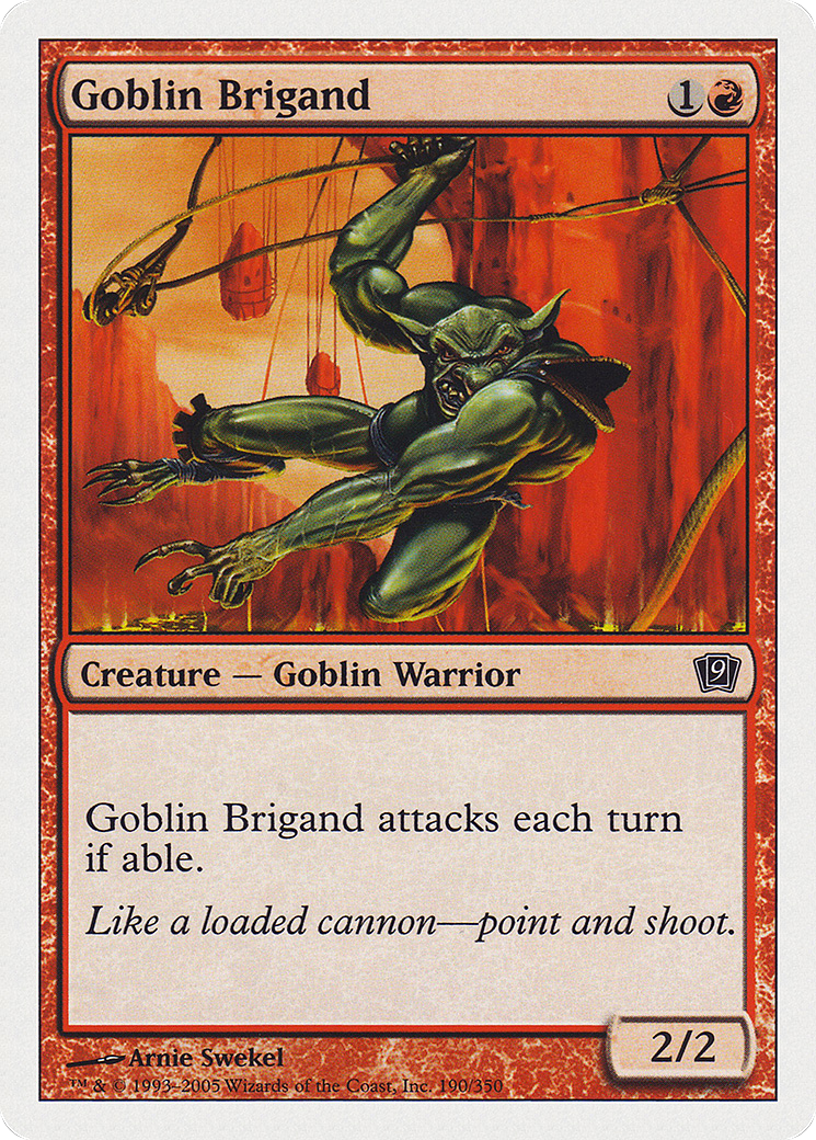 Goblin Brigand (9ED-190★) (Foil)