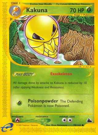 Kakuna (SK-070) (Reverse Holofoil)