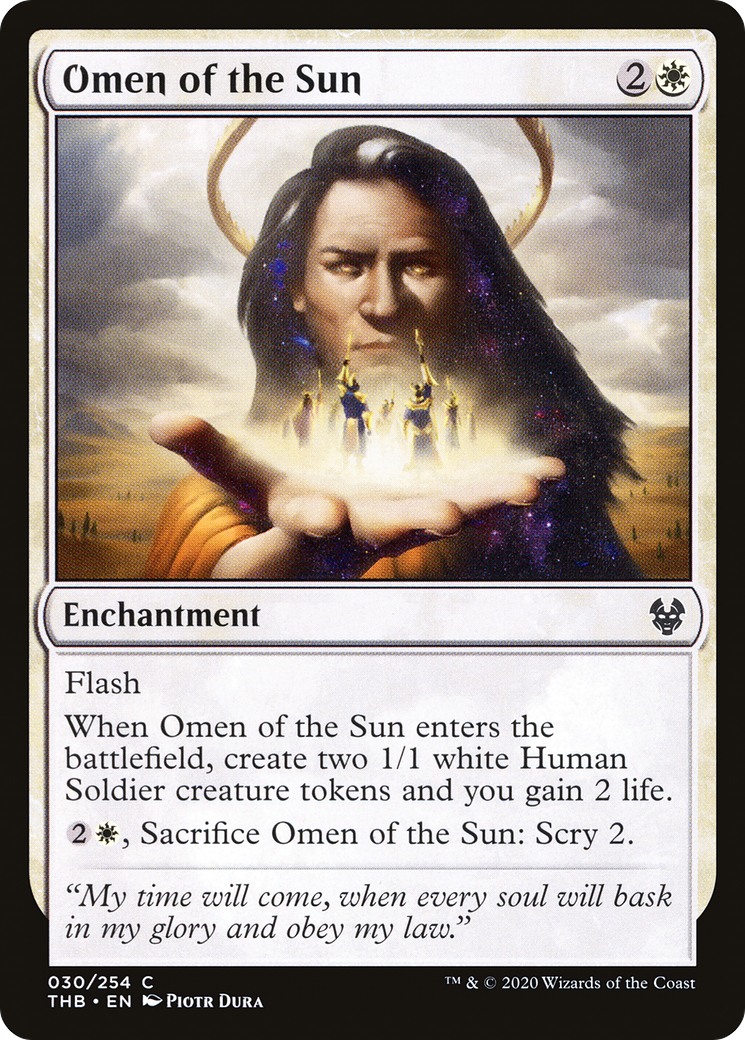 Omen of the Sun (THB-030) (Foil)