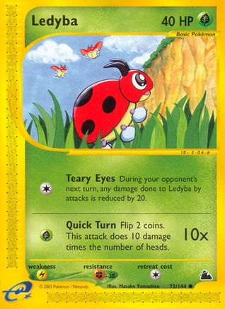 Ledyba (72) (SK-072) (Reverse Holofoil)