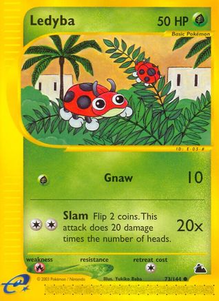 Ledyba (73) (SK-073) (Reverse Holofoil)