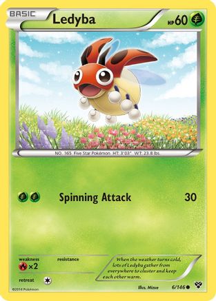 Ledyba (XY-) (Reverse Holofoil)