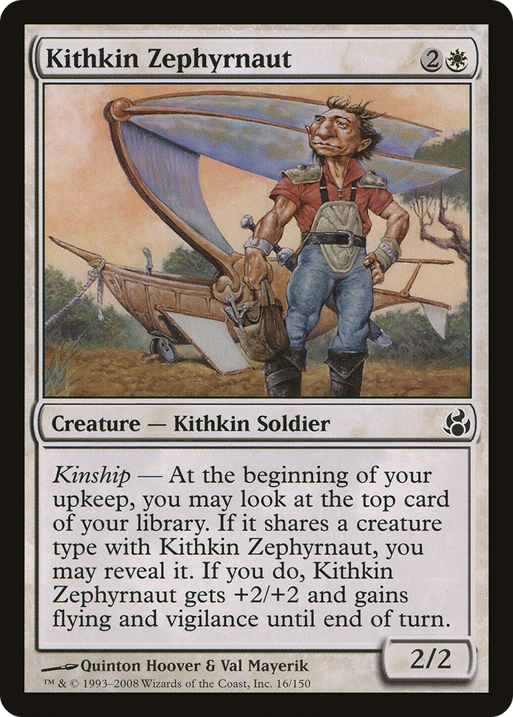 Kithkin Zephyrnaut (MOR-016) (Foil)