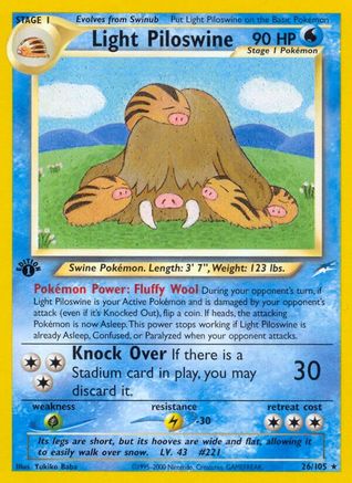 Light Piloswine (N4-026) (Unlimited)