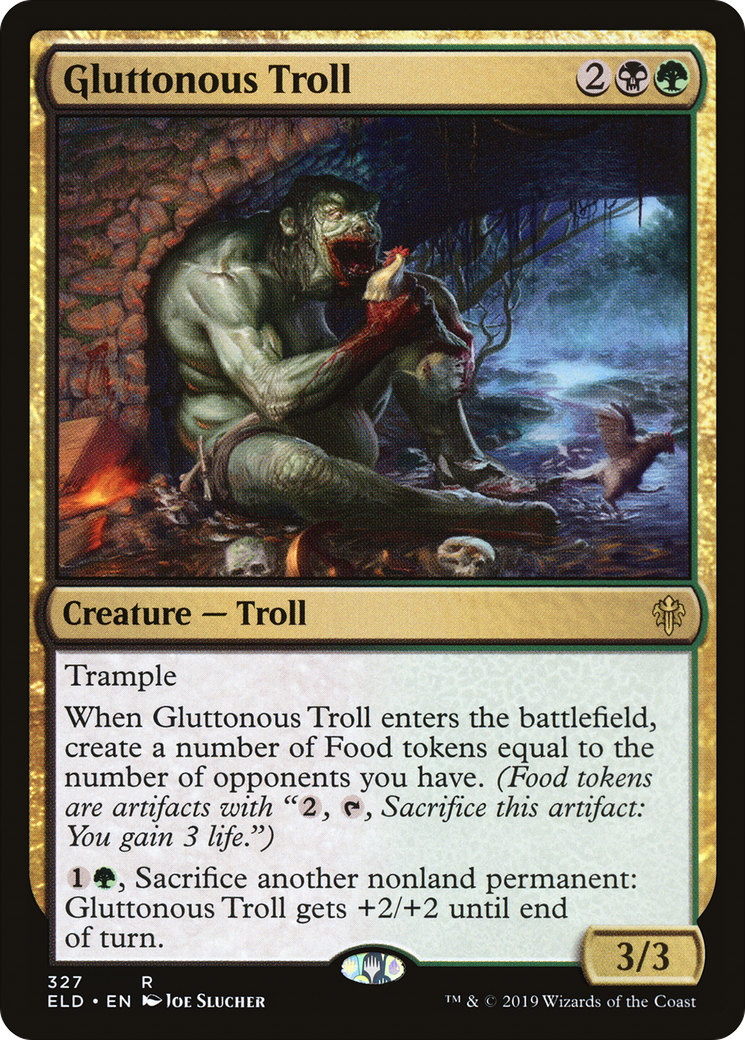 Gluttonous Troll (ELD-327)