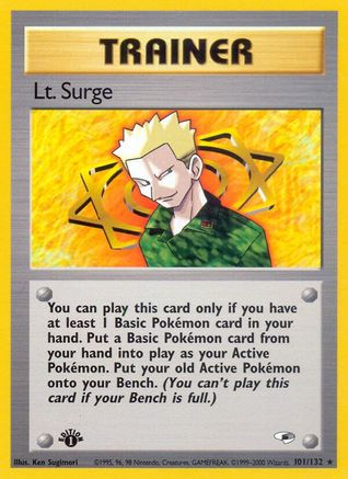 Lt. Surge (101) (G1-101) (1st Edition)