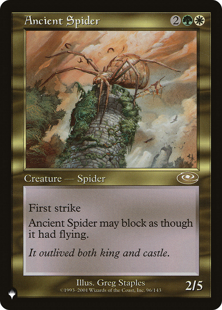 Ancient Spider (LIST-PLS-96)
