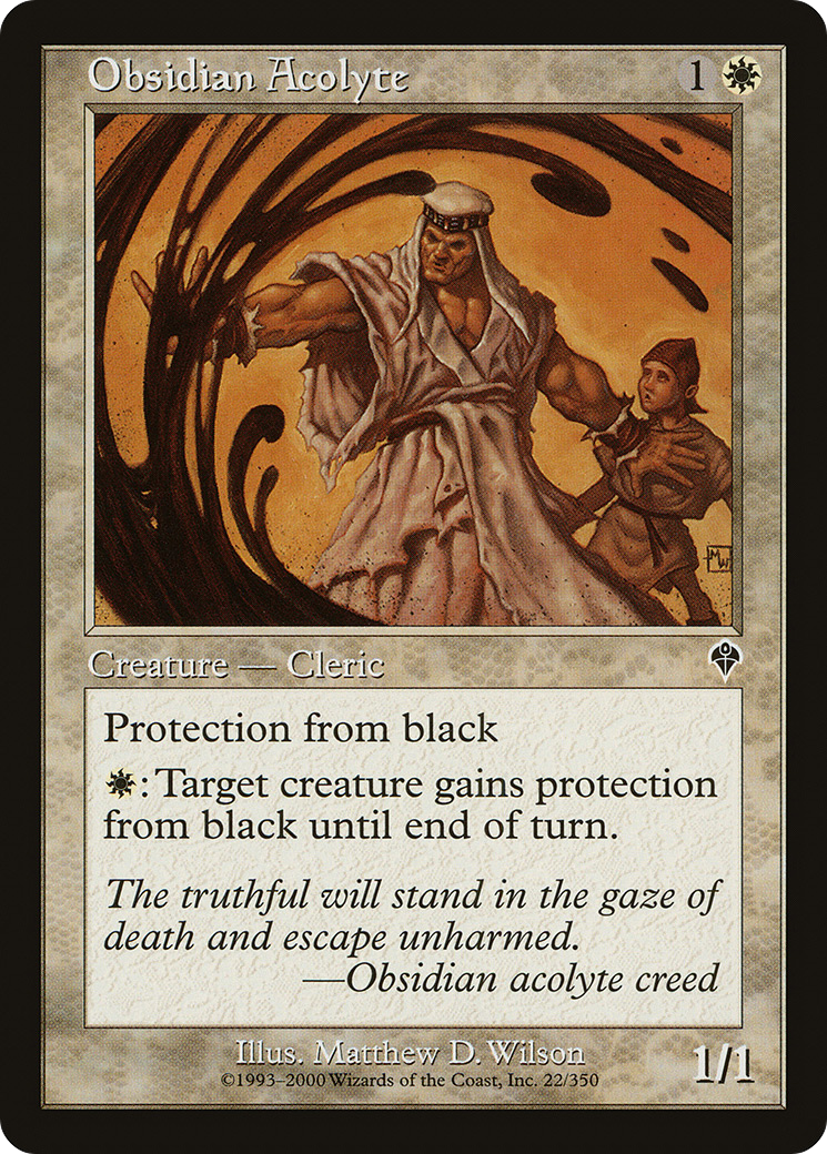 Obsidian Acolyte (INV-022) (Foil)