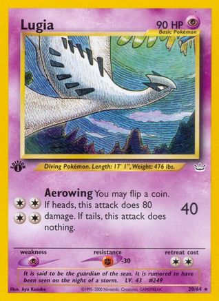Lugia (N3-020) (Unlimited)