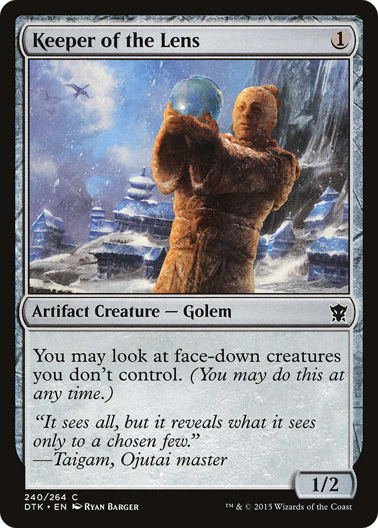 Keeper of the Lens (DTK-240) (Foil)