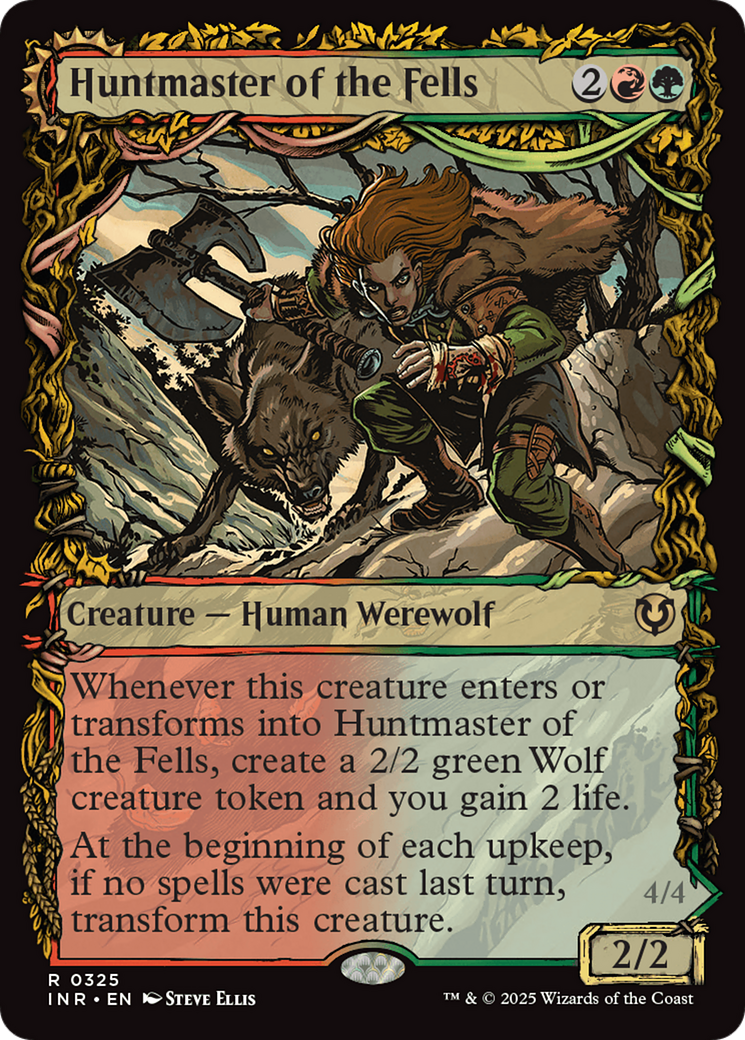 Huntmaster of the Fells // Ravager of the Fells (INR-325) (Showcase)