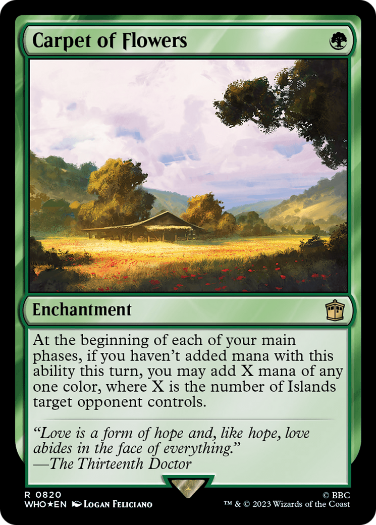 Carpet of Flowers (WHO-820) (Surge Foil)