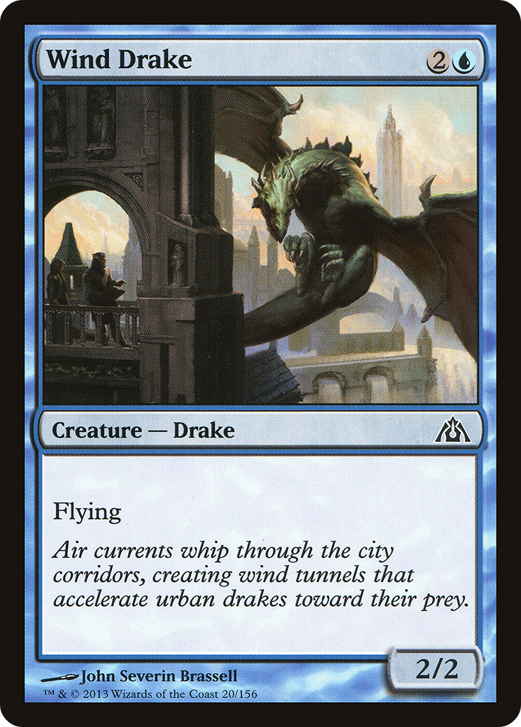Wind Drake (DGM-020) (Foil)